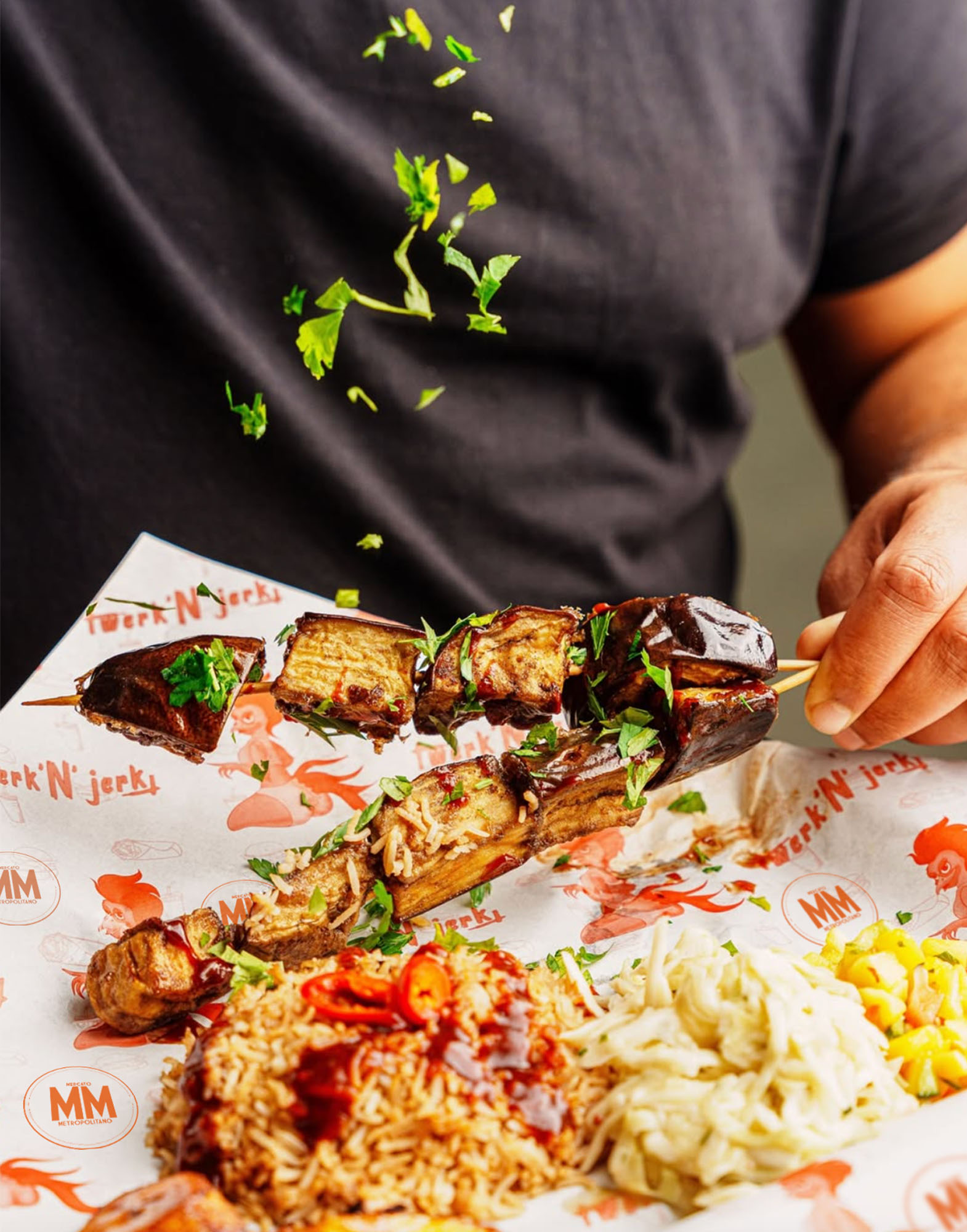 Mercato Metropolitano - Wood Wharf - Twerk 'n' Jerk