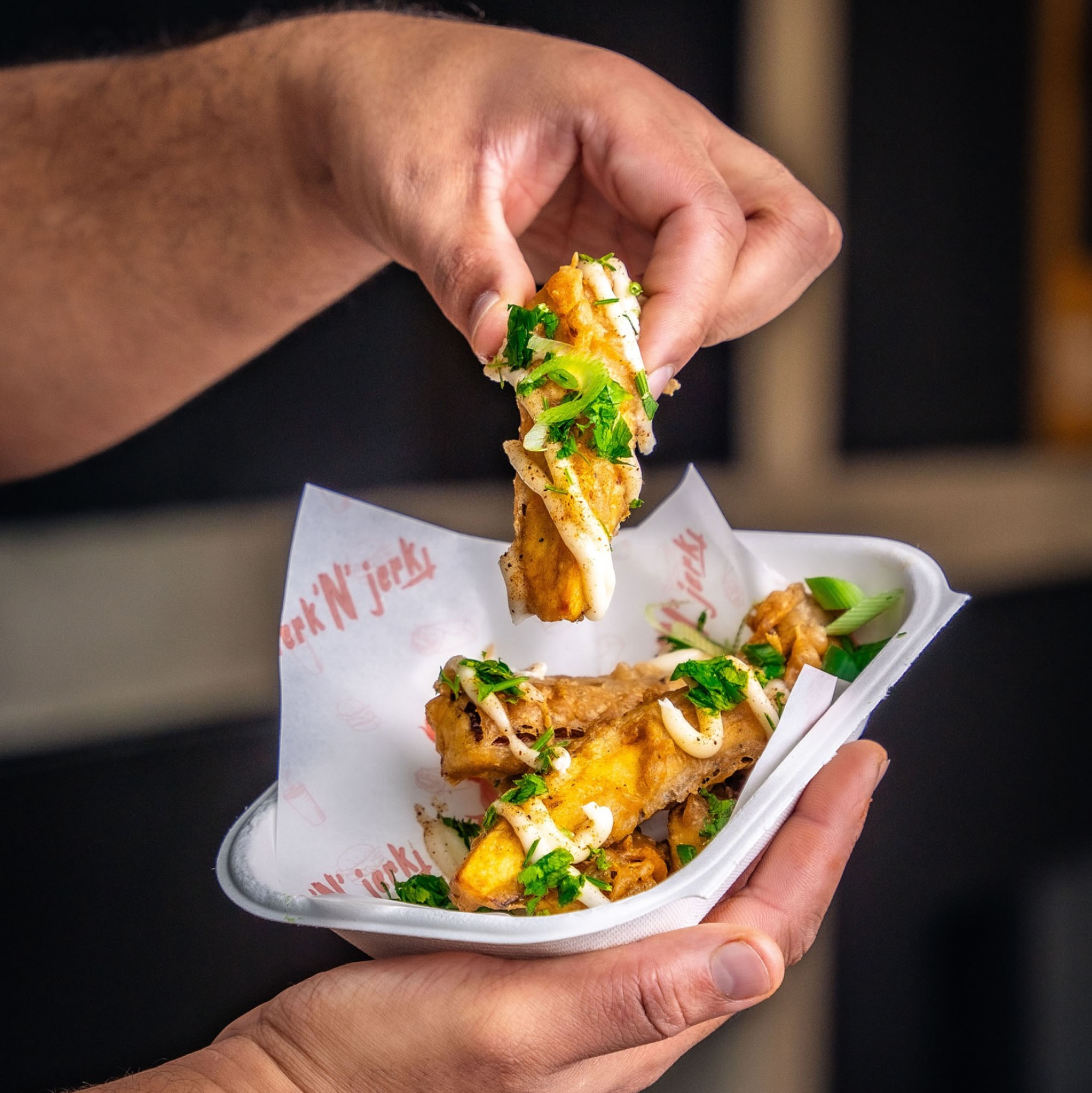 Mercato Metropolitano - Wood Wharf - Twerk 'n' Jerk