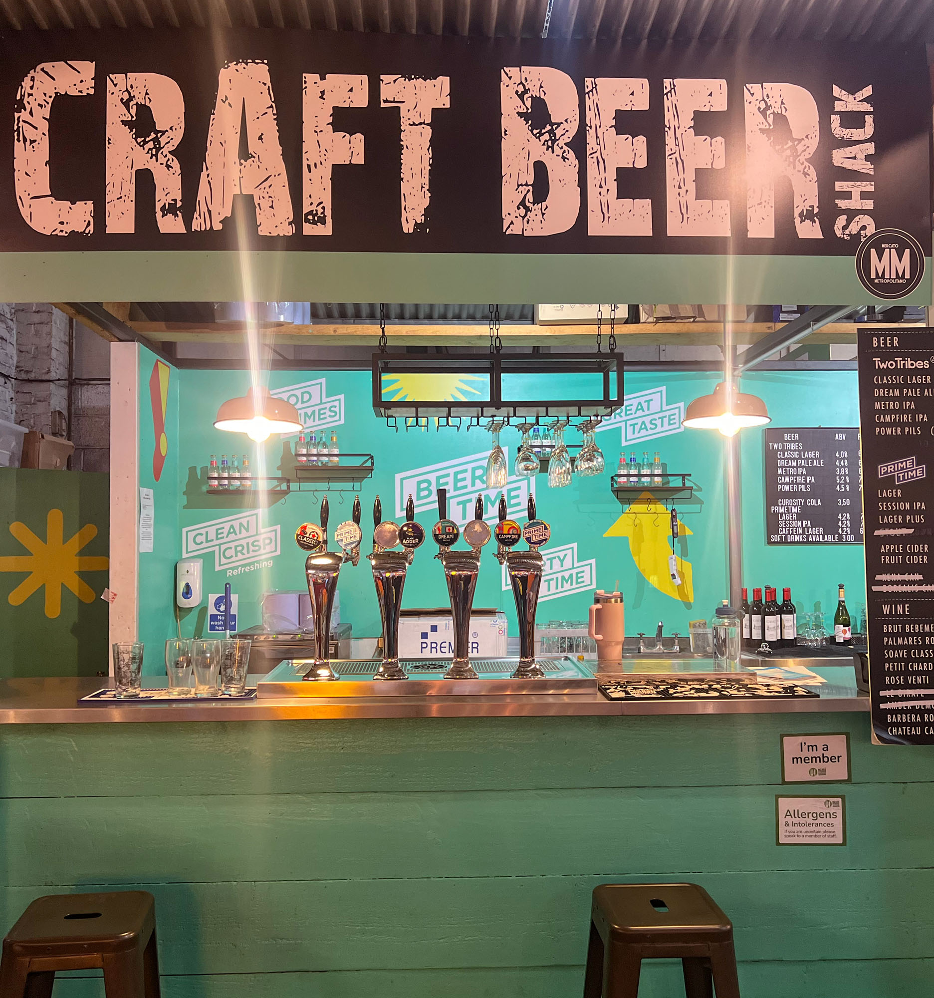 Mercato Metropolitano - Beer Shack